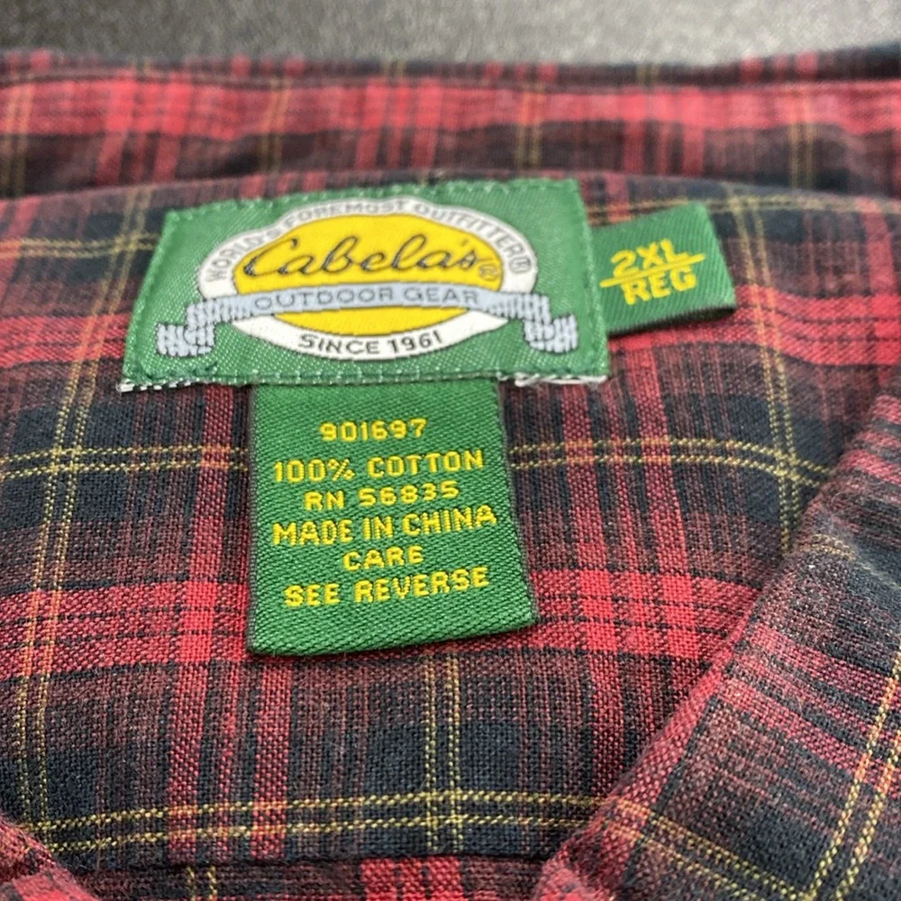 Cabela’s Long Sleeved Button Down Shirt - Picture 2 of 6